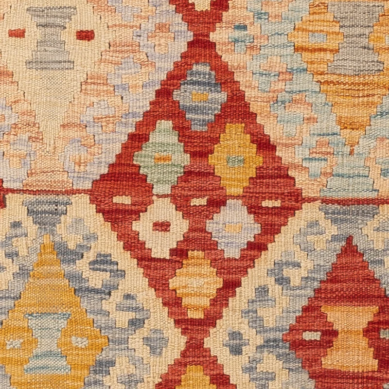 Kelim Maimene Teppich 101x154cm - bunt