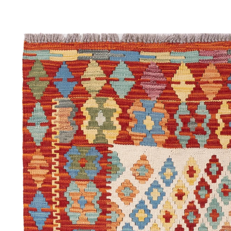 Kelim Maimene Teppich 102x155cm - bunt