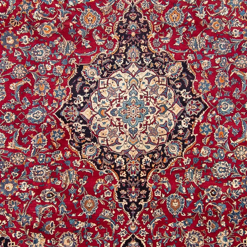 Perserteppich - Keshan 291 x 375 cm - rot