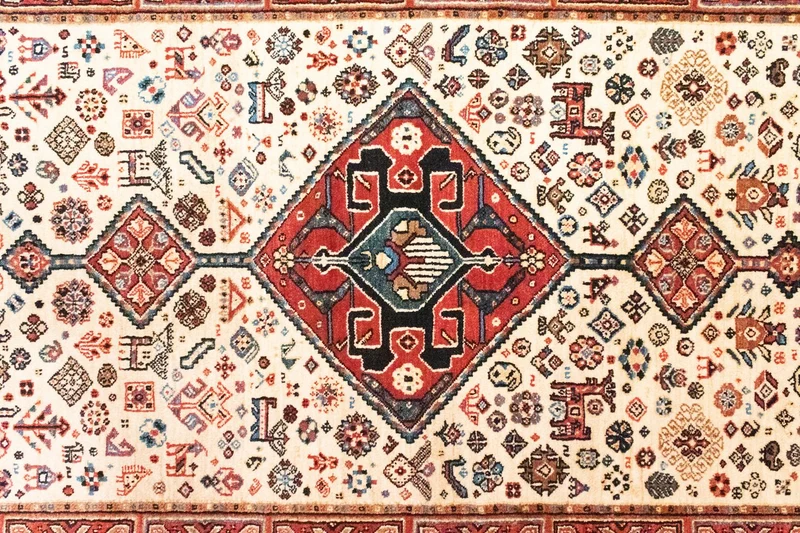 Perserteppich - Nomadic 154 x 200 cm - beige