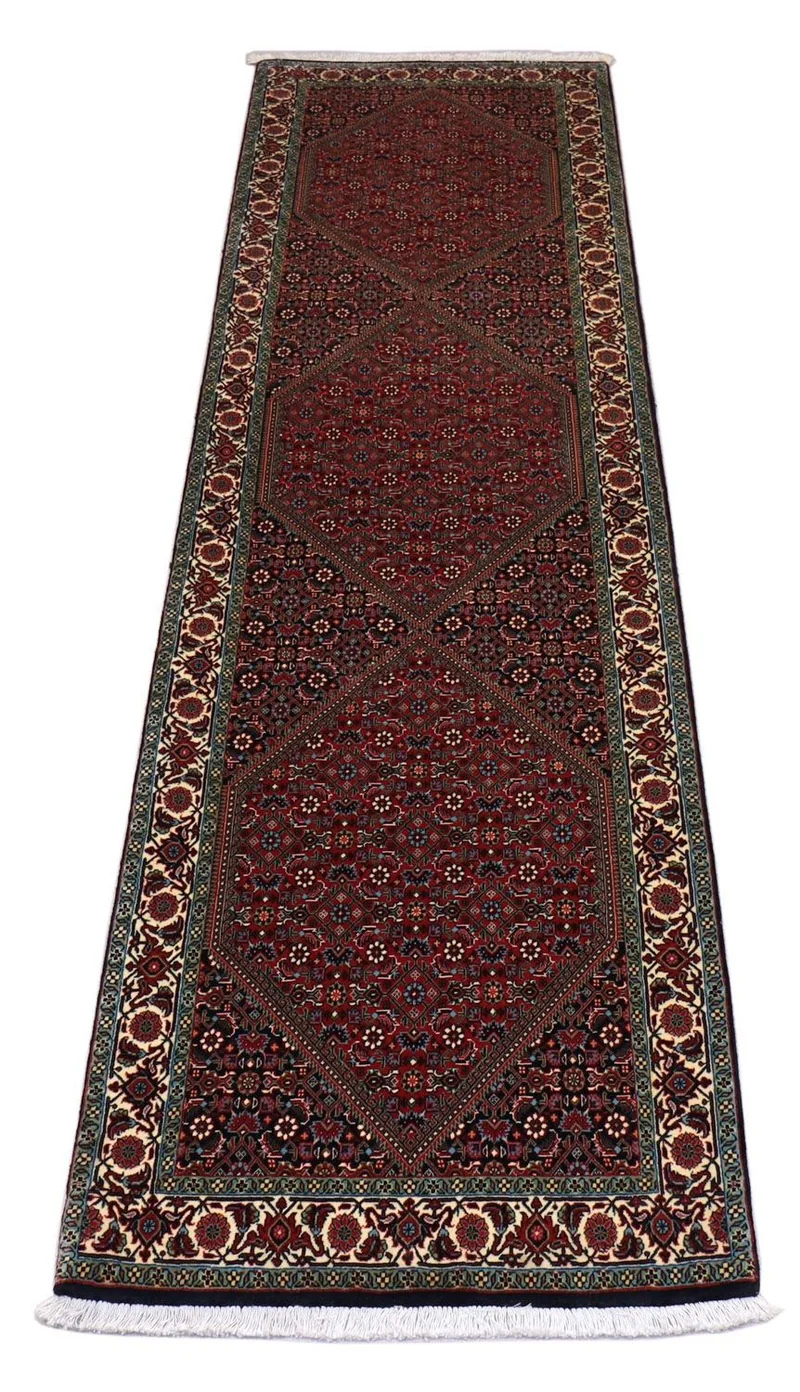 Perserteppich - Bidjar 85 x 300 cm - rot