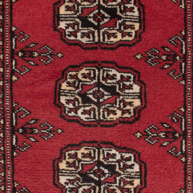 Pakistan Teppich 60x95cm - Orientteppich - rot