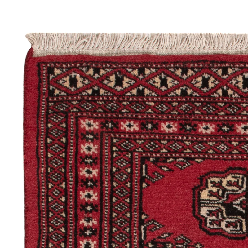 Pakistan Teppich 60x95cm - Orientteppich - rot