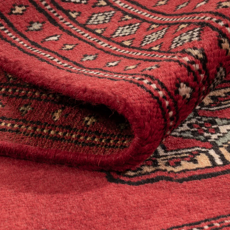 Pakistan Teppich 62x95cm - Orientteppich - rot