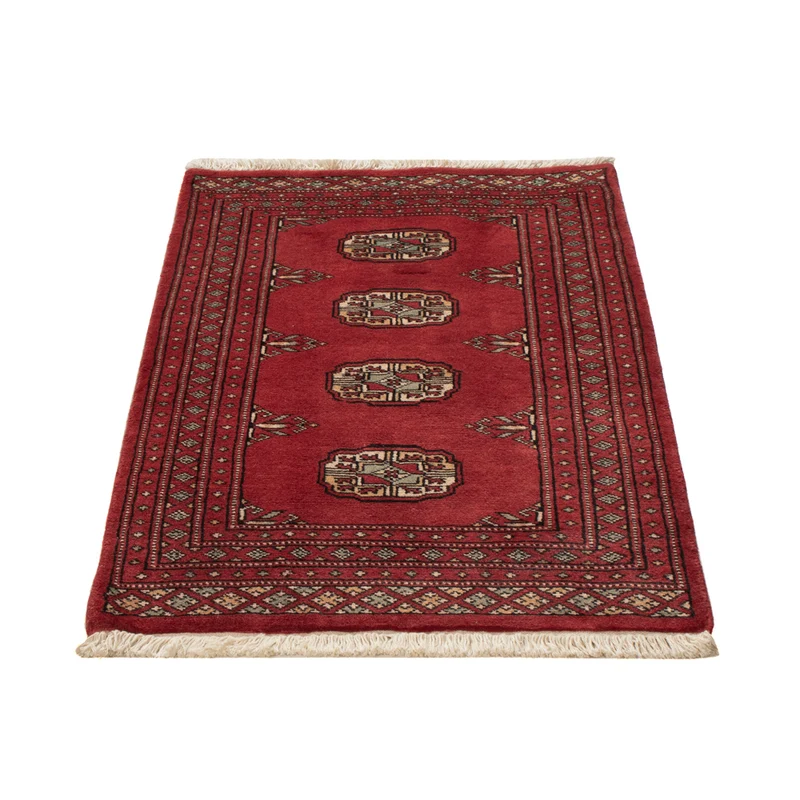 Pakistan Teppich 62x95cm - Orientteppich - rot
