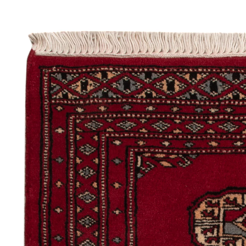 Pakistan Teppich 60x86cm - Orientteppich - rot