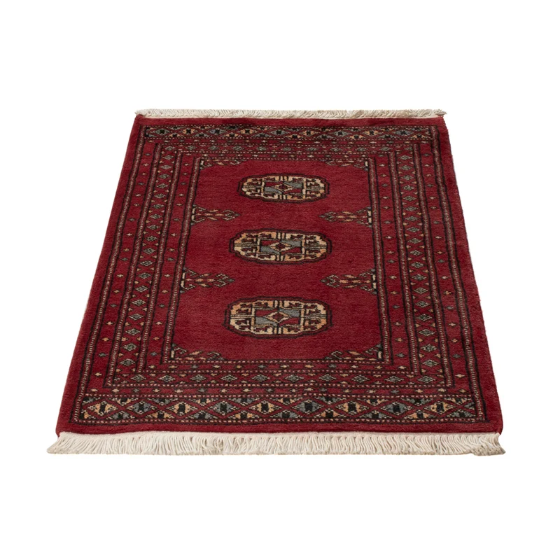Pakistan Teppich 60x86cm - Orientteppich - rot