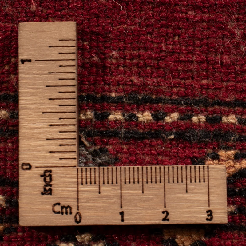 Pakistan Teppich 60x86cm - Orientteppich - rot