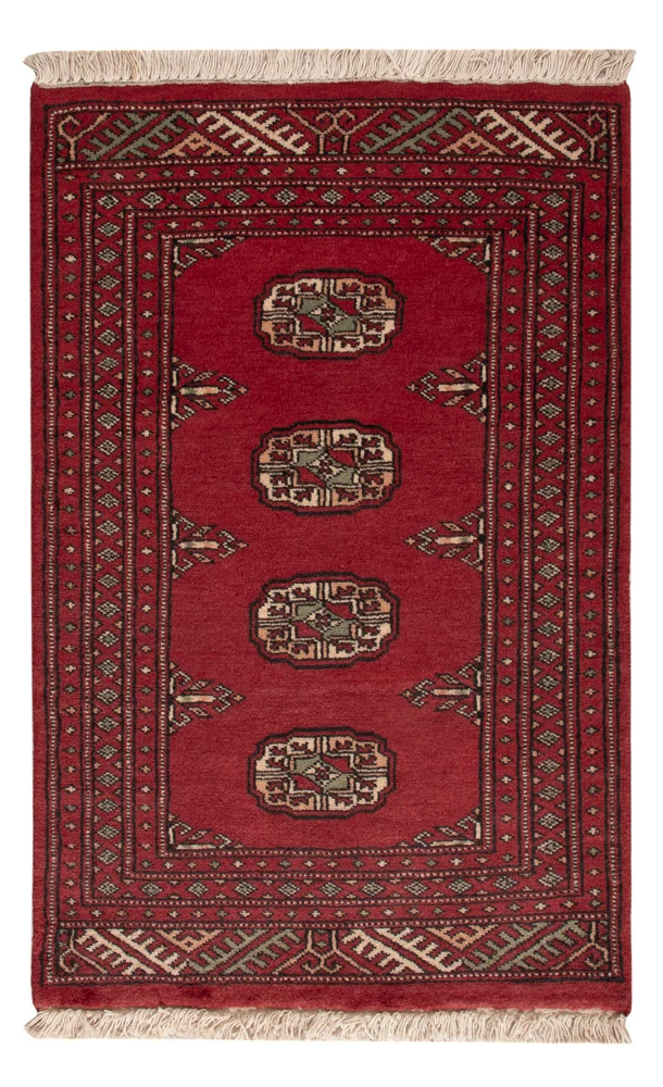 Pakistan Teppich 61x93cm - Orientteppich - rot