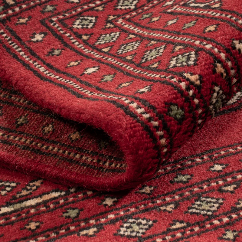 Pakistan Teppich 61x93cm - Orientteppich - rot