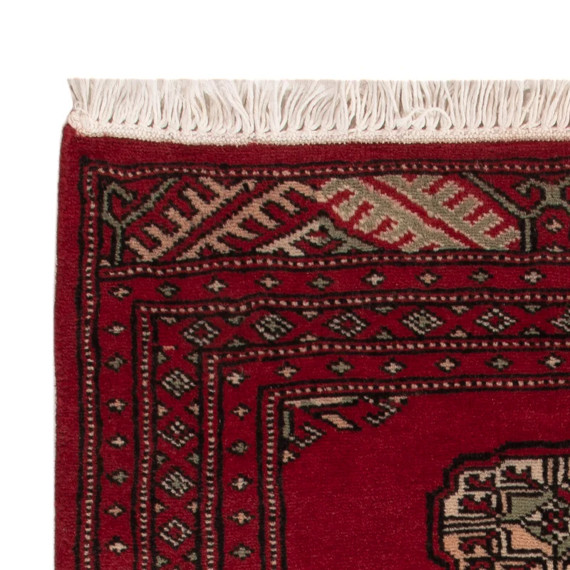 Pakistan Teppich 62x92cm - Orientteppich - rot