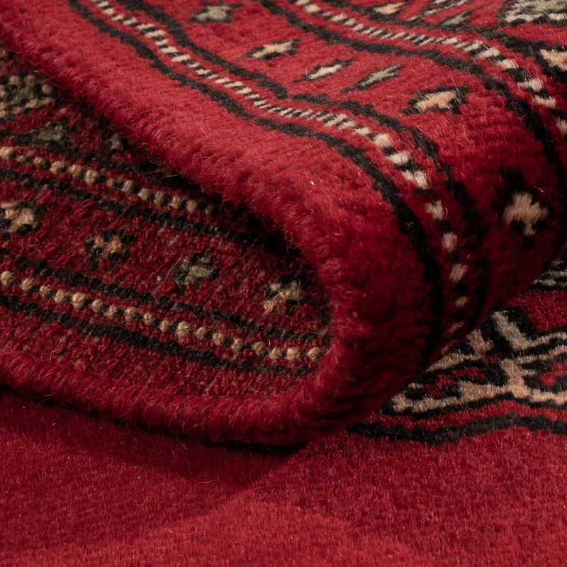 Pakistan Teppich 62x92cm - Orientteppich - rot