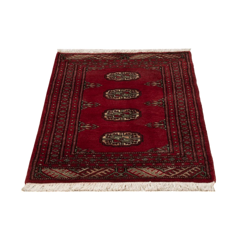Pakistan Teppich 62x92cm - Orientteppich - rot