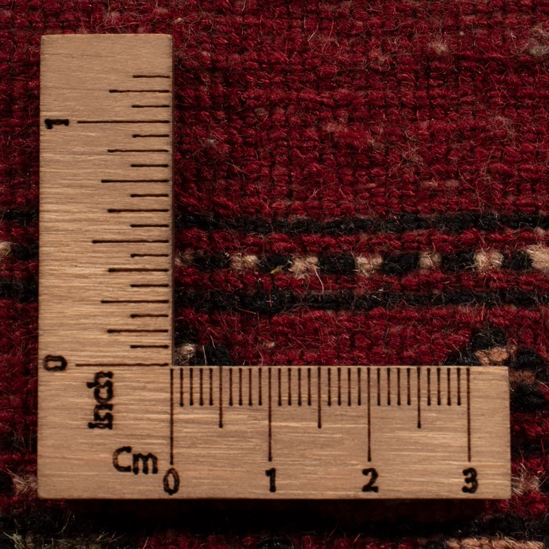 Pakistan Teppich 62x92cm - Orientteppich - rot