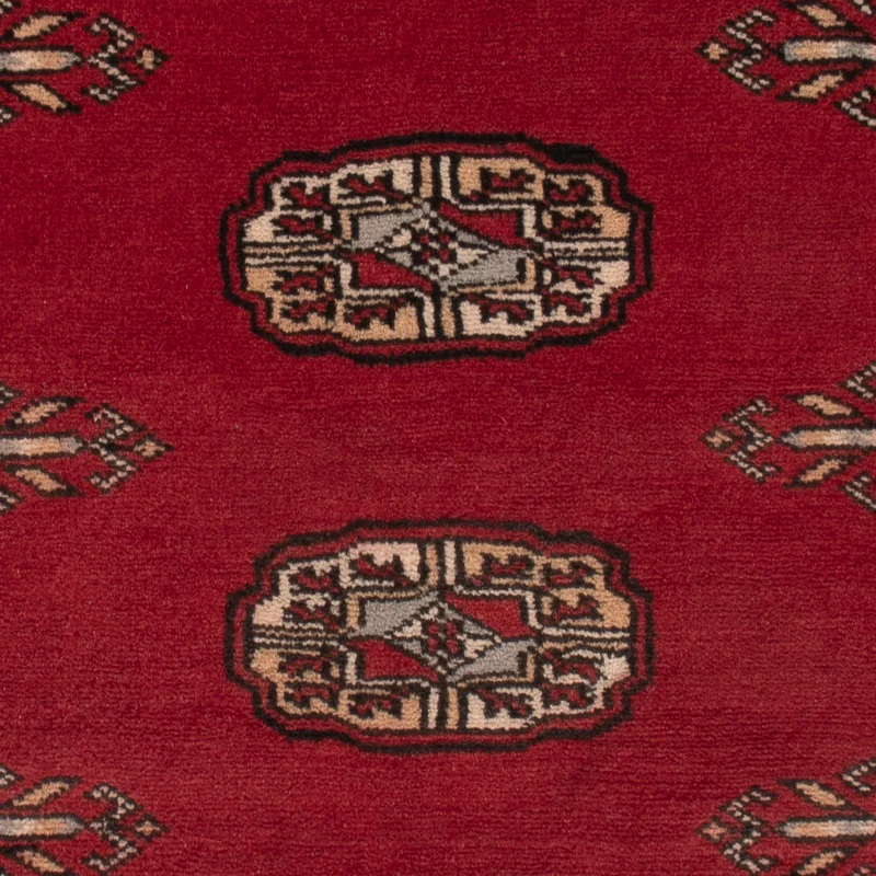 Pakistan Teppich 64x87cm - Orientteppich - rot