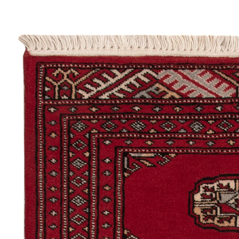 Pakistan Teppich 64x87cm - Orientteppich - rot
