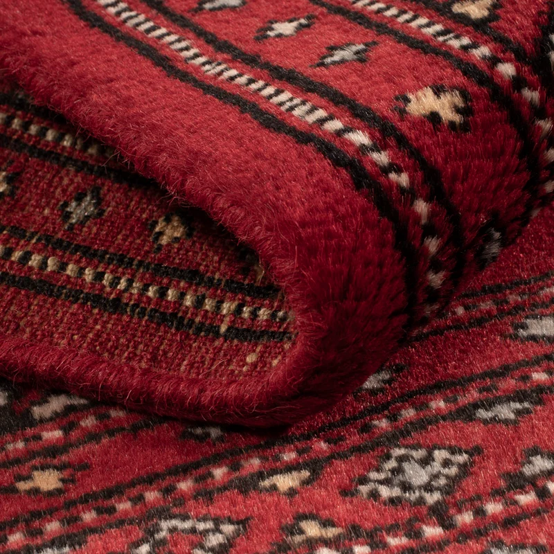 Pakistan Teppich 64x87cm - Orientteppich - rot