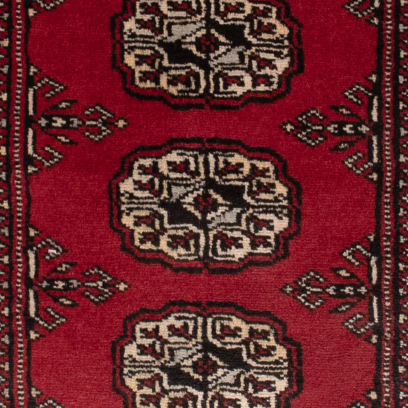 Pakistan Teppich 62x95cm - Orientteppich - rot