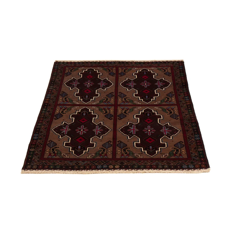 Belutsch Teppich - 90 x 140 cm - mehrfarbig
