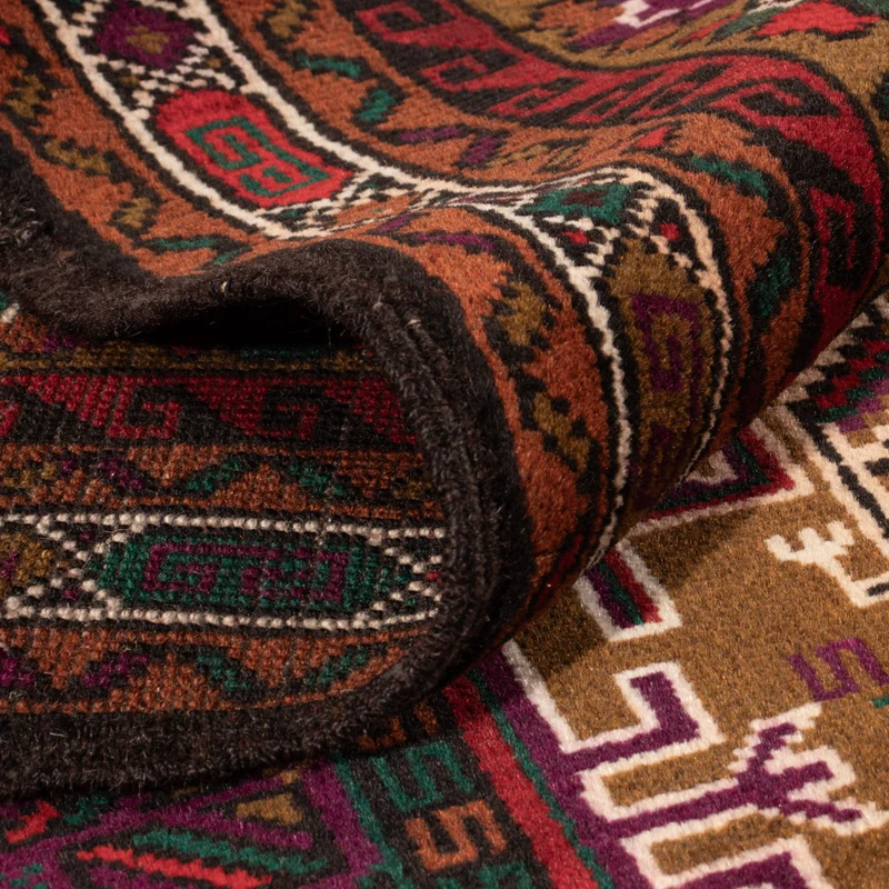 Belutsch Teppich - 84 x 134 cm - mehrfarbig