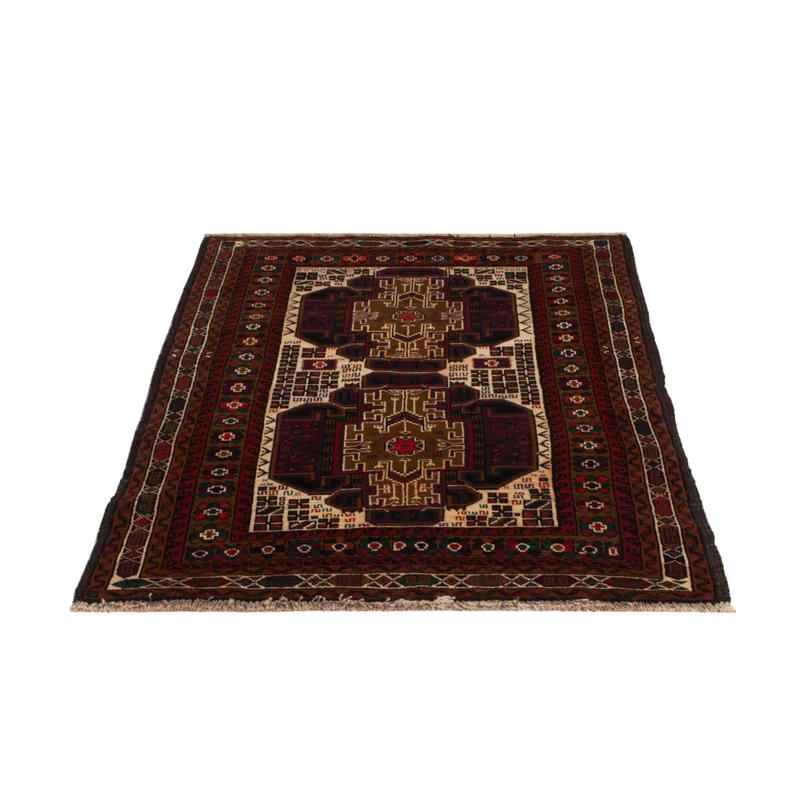 Belutsch Teppich - 84 x 134 cm - mehrfarbig