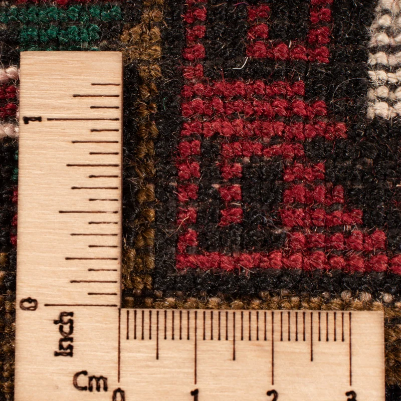 Belutsch Teppich - 84 x 134 cm - mehrfarbig