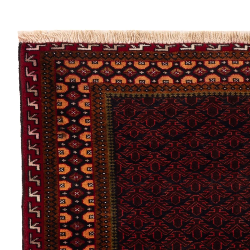 Belutsch Teppich - 96 x 140 cm - rot