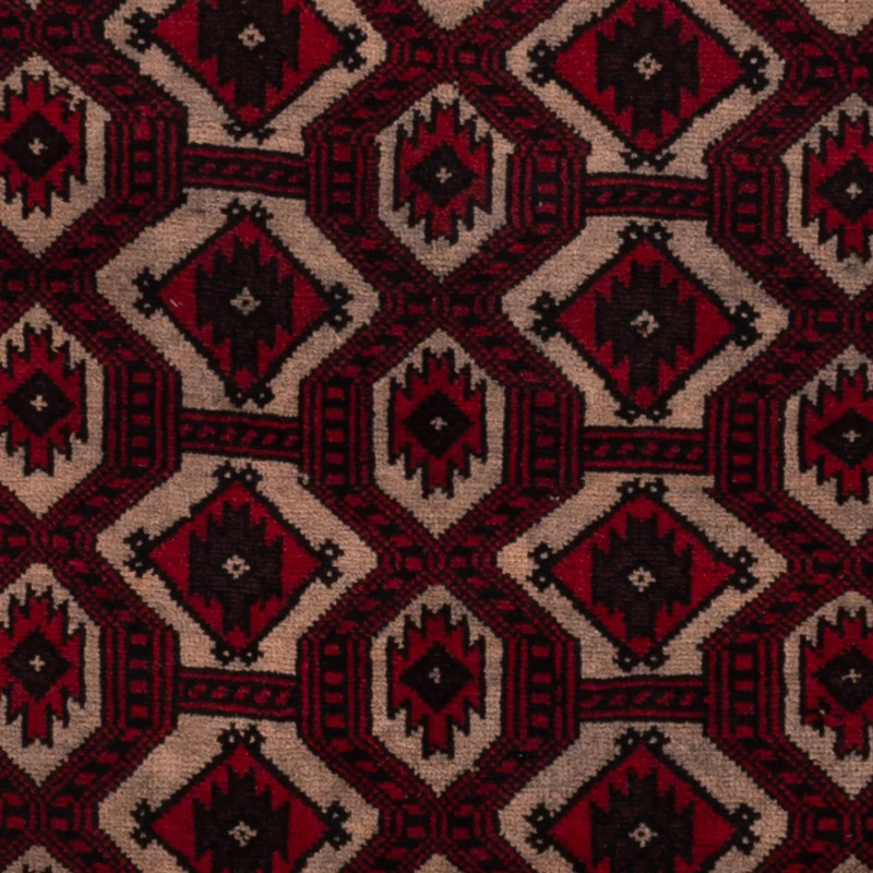 Belutsch Teppich - 95 x 148 cm - rot