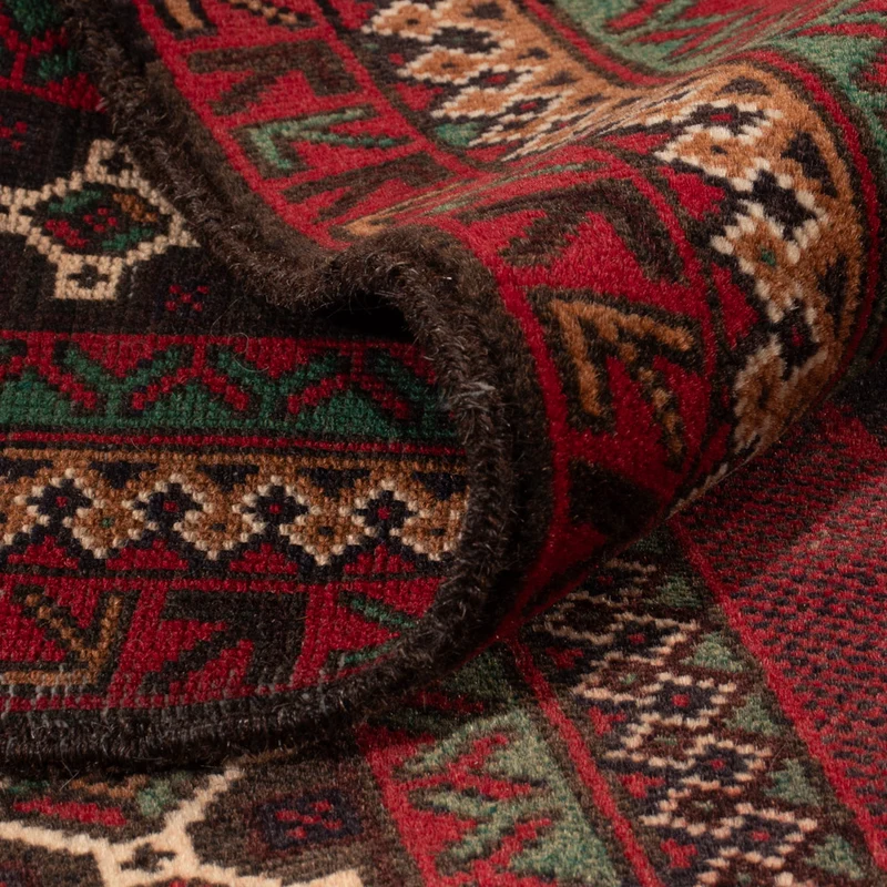 Belutsch Teppich - 88 x 152 cm - rot