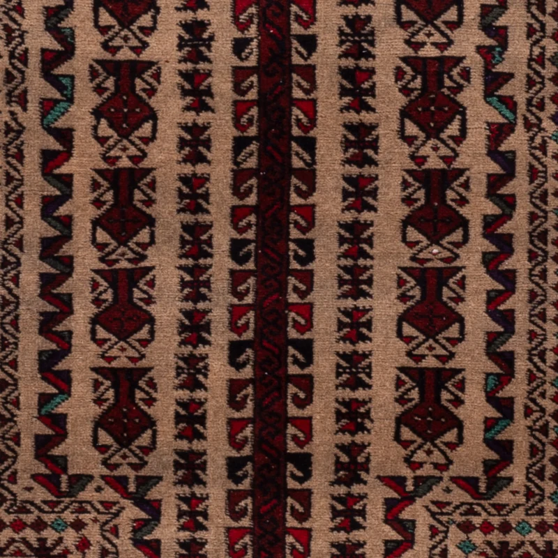 Belutsch Teppich - 93 x 156 cm - creme