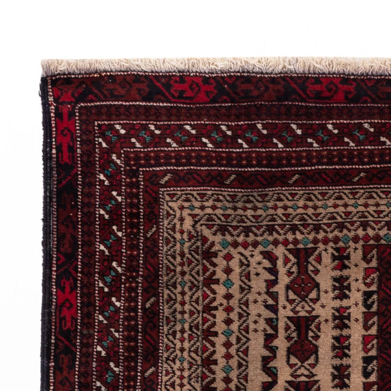 Belutsch Teppich - 93 x 156 cm - creme