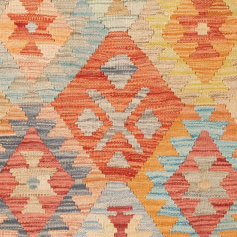 Kelim Maimene Teppich 98x150cm - bunt