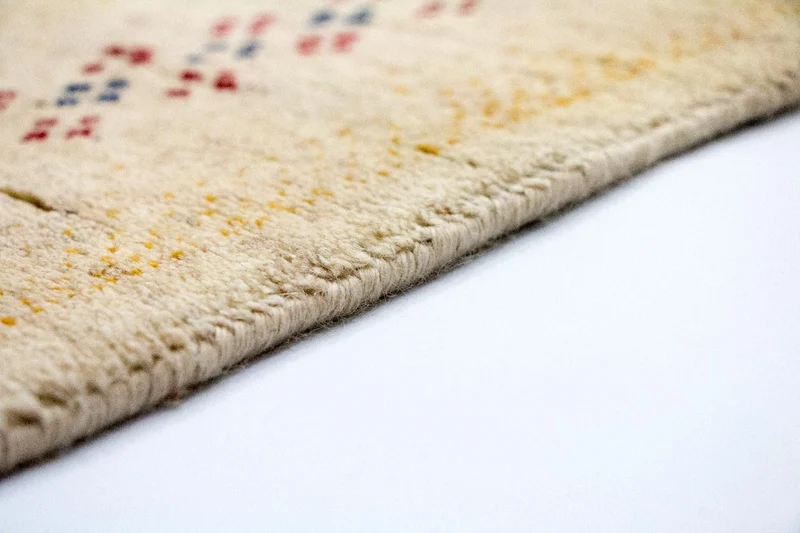 Gabbeh Teppich - Loribaft Indus 300 x 400 cm - beige