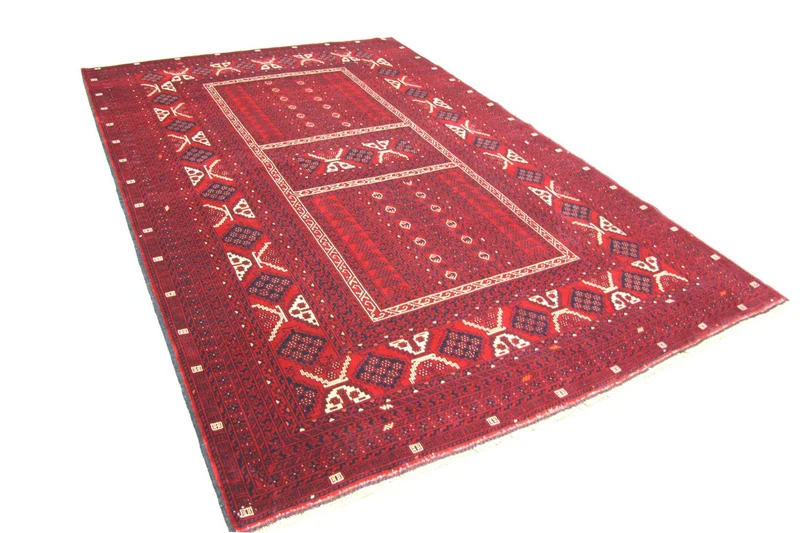 Afghan Teppich 163 x 246 cm - rot