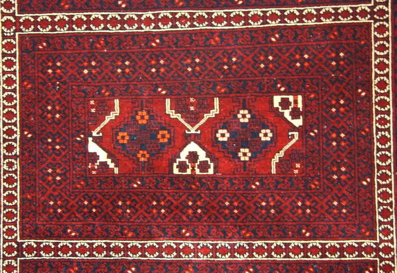 Afghan Teppich 163 x 246 cm - rot
