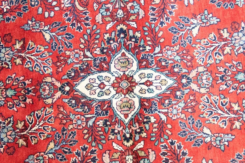 Perserteppich - Nomadic 150 x 405 cm - rot