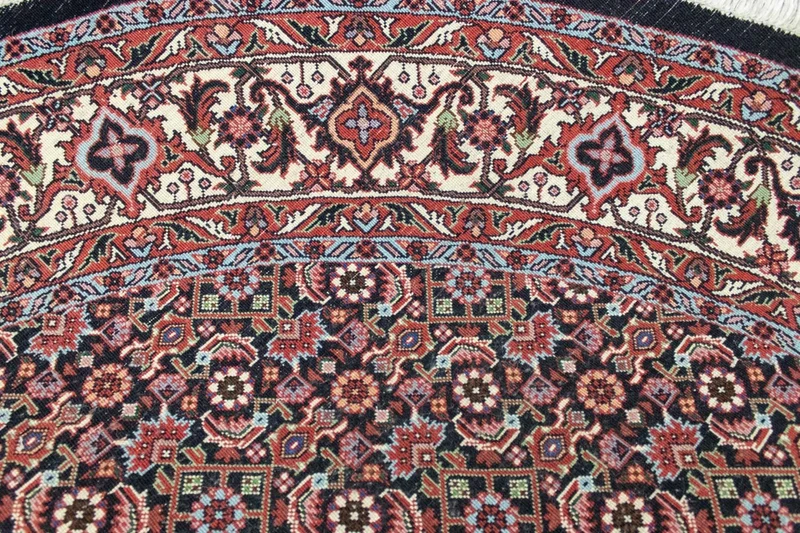 Perserteppich - Bidjar 155 x 155 cm - blau