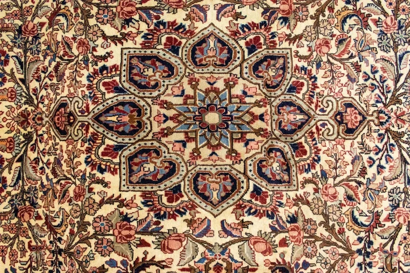 Perserteppich - Bidjar 140 x 197 cm - blau
