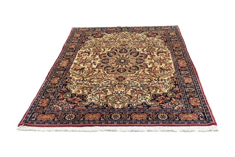 Perserteppich - Bidjar 140 x 197 cm - blau