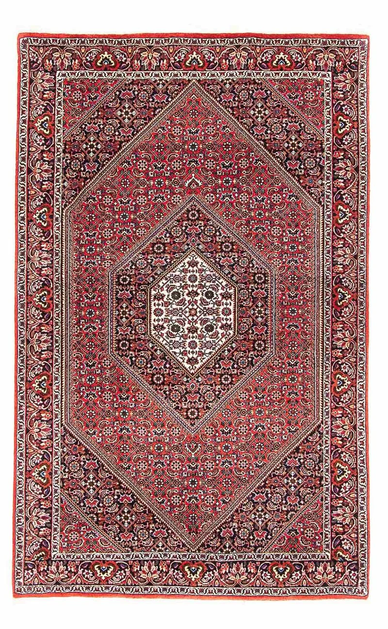 Perserteppich - Bidjar - Royal 109 x 170 cm Teppichbrücke - rot