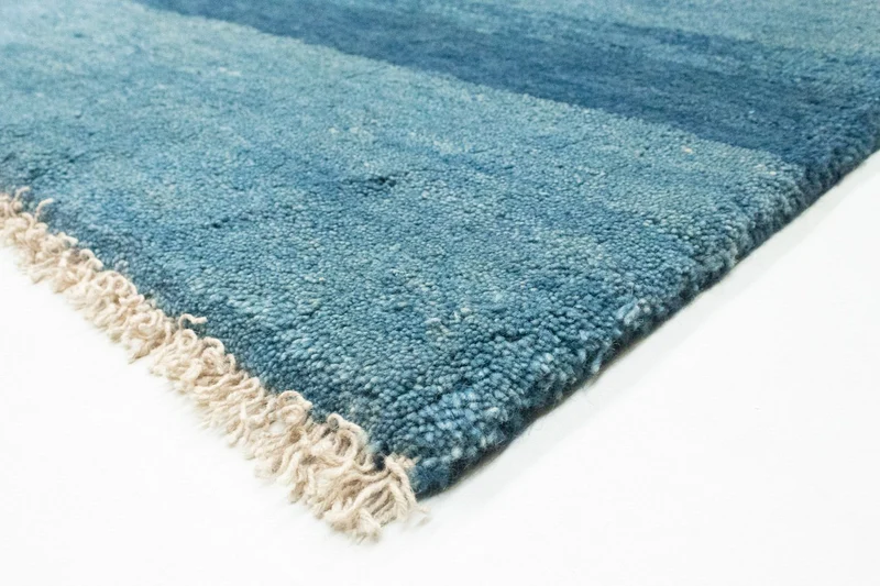 Gabbeh Teppich - Perser 267 x 343 cm - blau