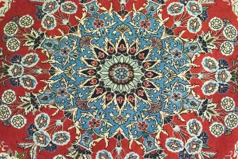 Perserteppich - Classic 202 x 208 cm - rot