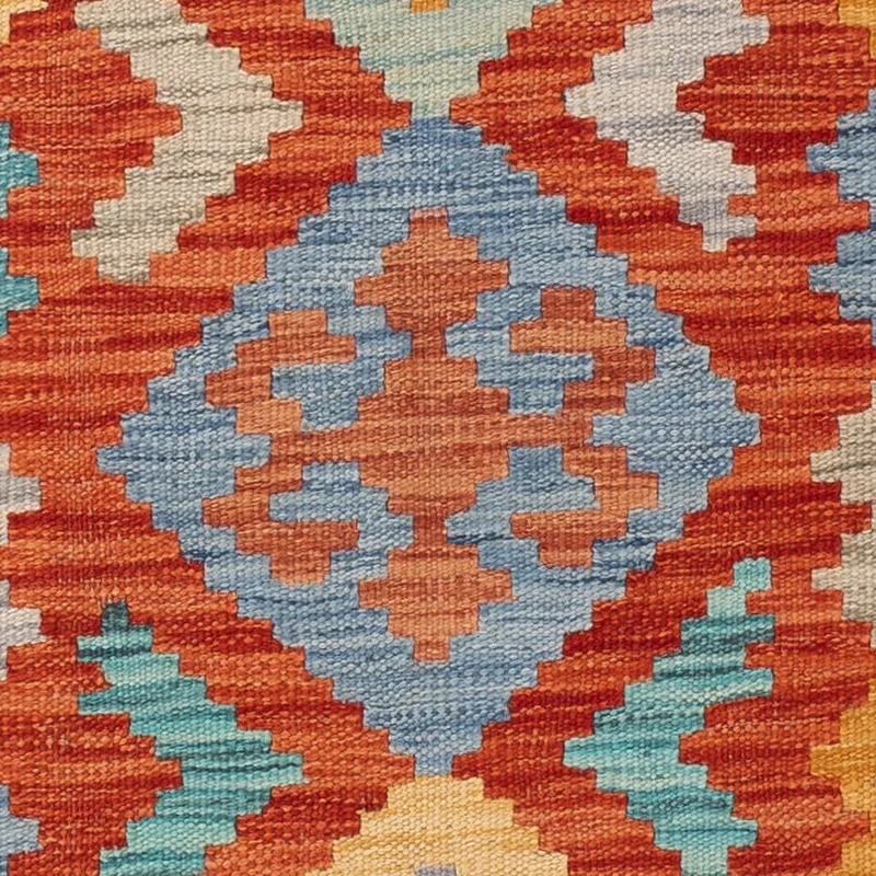 Kelim Maimene Teppich 100x150cm - bunt