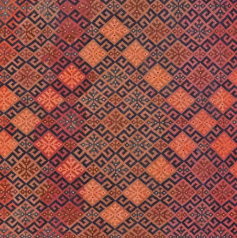 Kelim Belutch Old · Handgewebt – Braun, 430x248 cm