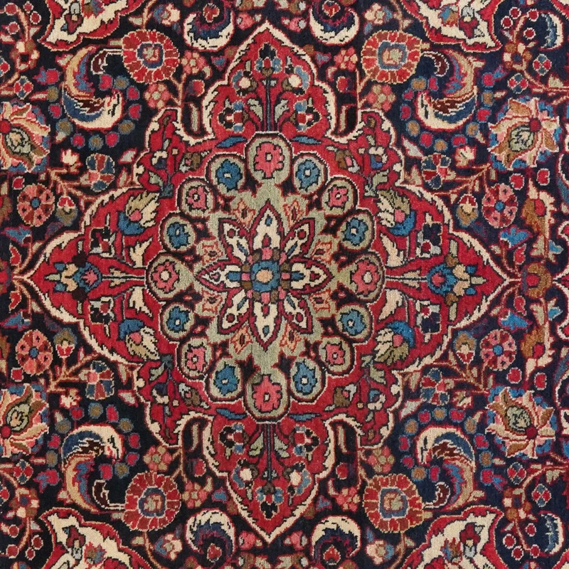 Bourtchalou · Handgeknüpft – Blau, 209x138 cm