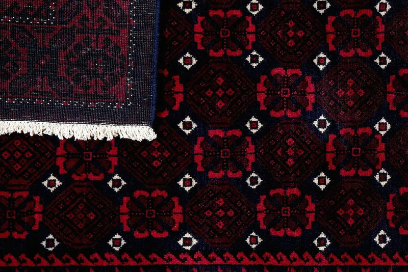Belutch · Handgeknüpft – Blau, 191x105 cm