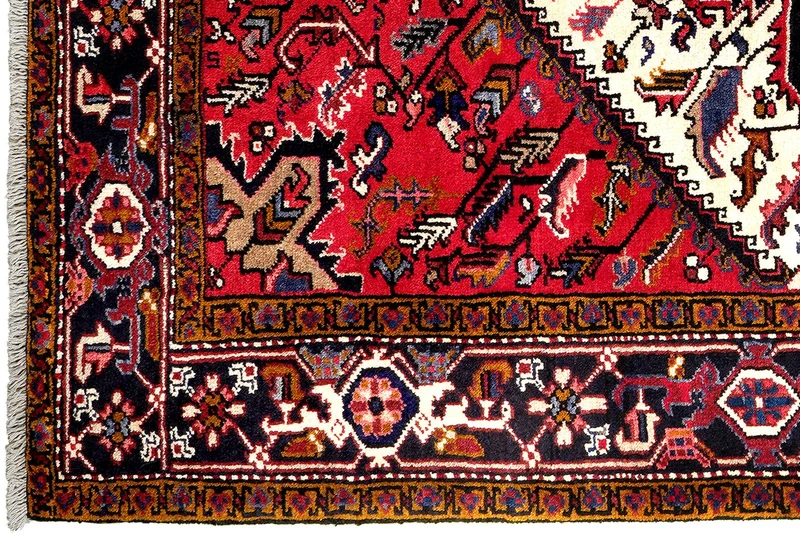 Mehrewan · Handgeknüpft – Rot, 198x155 cm