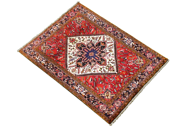 Mehrewan · Handgeknüpft – Rot, 198x155 cm