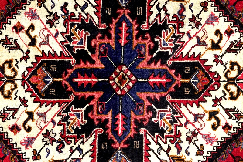 Mehrewan · Handgeknüpft – Rot, 198x155 cm