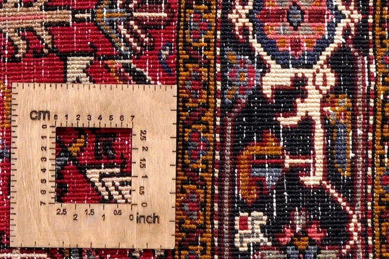 Mehrewan · Handgeknüpft – Rot, 198x155 cm